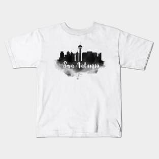 San Antonio watercolor Kids T-Shirt